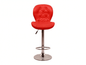 RED COLOR BAR CHAIR