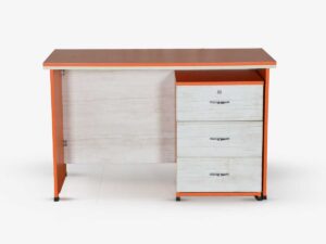 L PAD TABLE WITH PEDESTAL