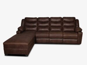 JASMINE LEATHERETTE LOUNGER RECLINER SOFA