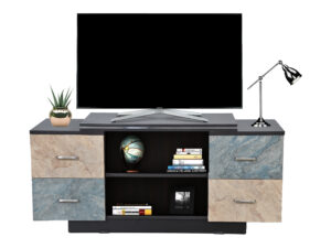 DOUBLE DRAW TV STAND