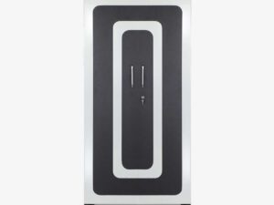 2 DOOR WHITE BORDER MULTI UTILITY WARDROBE