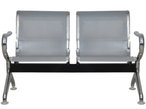 TWO SEATER AIRPORT CHAIR(SILVER)