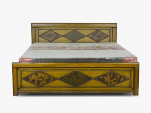 THREE DIAMOND COT WITH STORAGE BOX AND TWO DRAWS