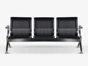 THREE SEATER AIRPORT CHAIR(BLACK)