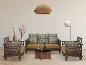 Z MODEL WOODEN SOFA SET