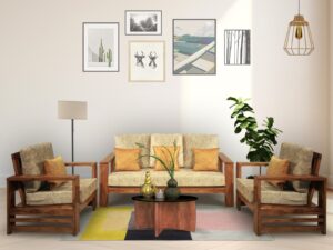 BIG BOSS WOODEN SOFA SET
