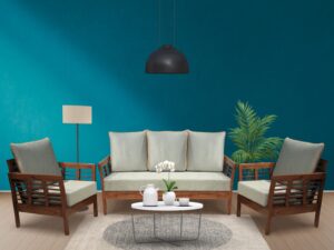 ROLE MODEL WOODEN SOFA SET - 2