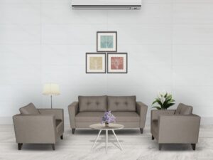 WAGONR FABRIC SOFA SET(GREY)