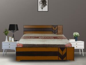 ARROW COT WITH STORAGE BOX AND TWO DRAWS